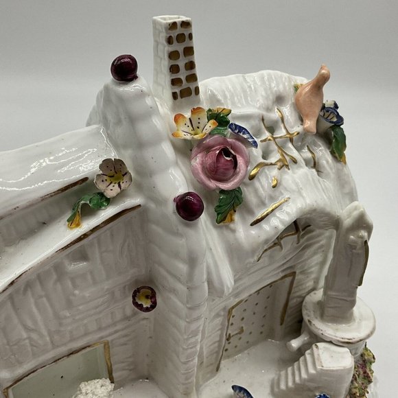 Coalport Vintage Porcelain Cottage Burner 7" Tall MCM Collectible  288 - Picture 16 of 16
